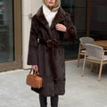 Eco Fur Coat “Arctic Pearl”