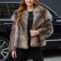 Eco Fur Coat “Urban Fox”