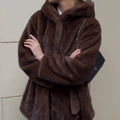 Eco Fur Coat “Velvet Mink”